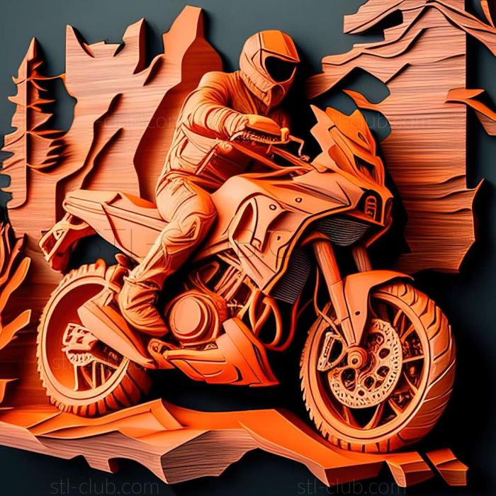 3D model KTM Super Adventure S (STL)